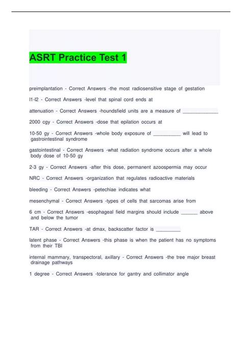 Afbeeldingsresultaten voor ASRT Test