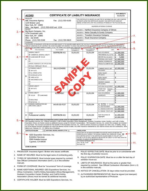 Afbeeldingsresultaten voor ACORD 23 Form