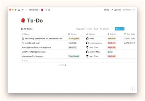 Image result for Notion Database