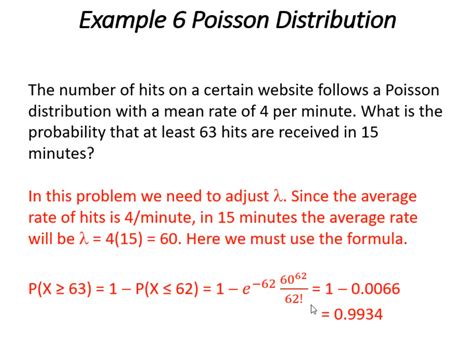 Image result for Poission Distribution Example