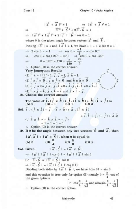 Image result for Class 12 Maths Vector Formula Sheet