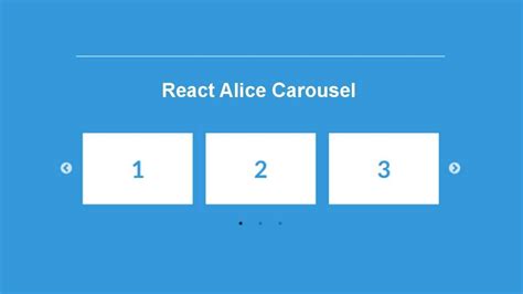 Afbeeldingsresultaten voor Carousel React Library