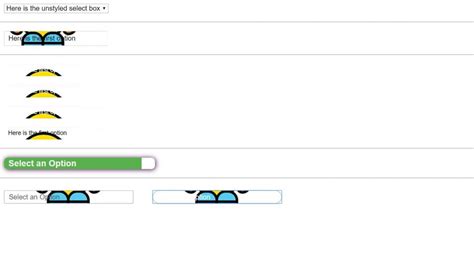 Image result for CSS Select Box HTML