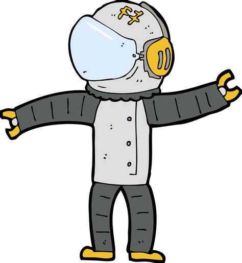 cartoon astronaut drawing 46695710 PNG