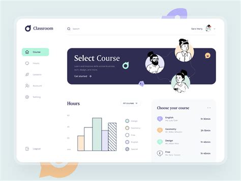 Classroom UI Design に対する画像結果