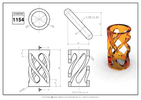 Image result for 3D CAD Exercises Drawings