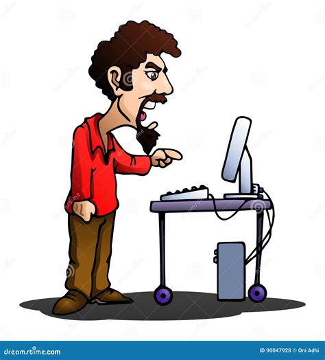 Image result for Stock Images Computer Angry