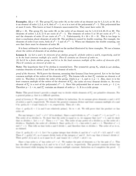 Multiplicative Group of Integers Modulo N に対する画像結果