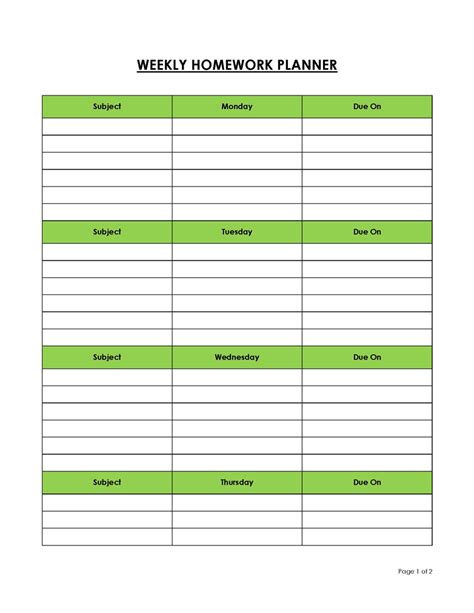 Image result for Editable Homework Template