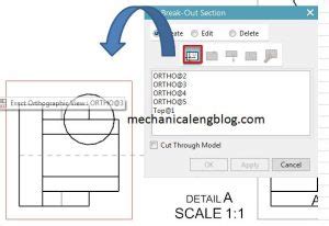 Breakout Section View in NX Modeling に対する画像結果