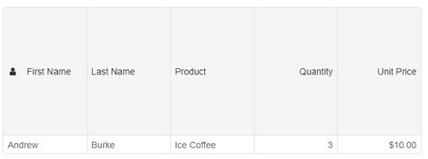 Column Header Icons に対する画像結果
