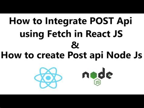 Image result for Post API Integration in React JS