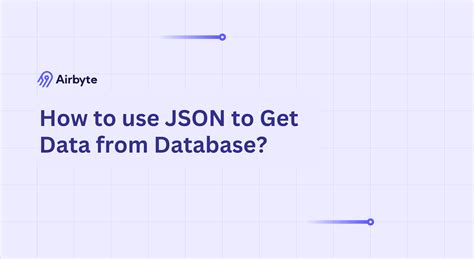 Use JSON File as Database に対する画像結果