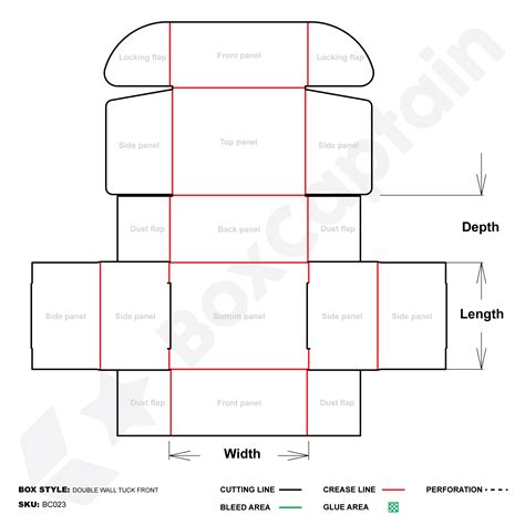 نتيجة الصورة لـ Parts of Box Pattern