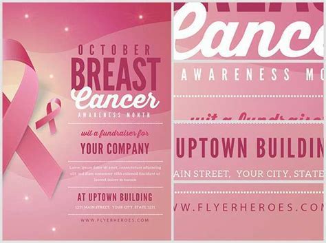 Image result for Blank Cancer Flyer Templates