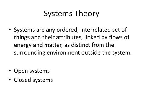 Toradh íomhá ar Systems Theory Explained