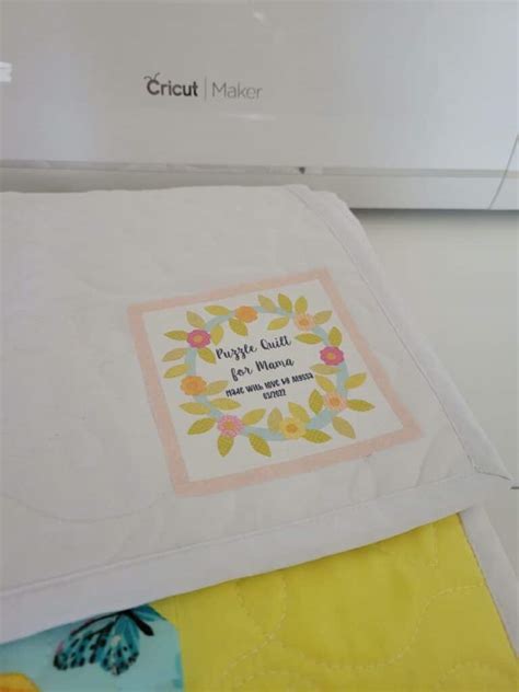 Toradh íomhá ar Making Quilt Labels with Cricut Maker