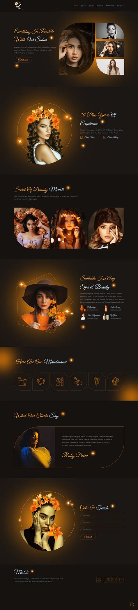 HTML Landing Page Design に対する画像結果