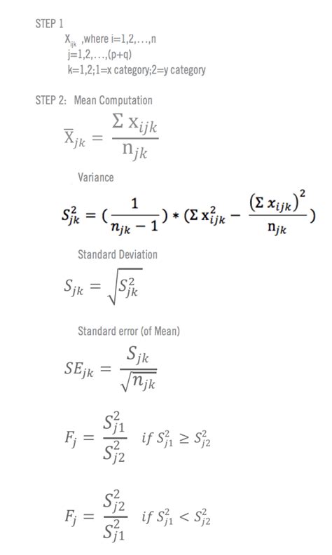 Image result for Two-Sided T-Test Formula
