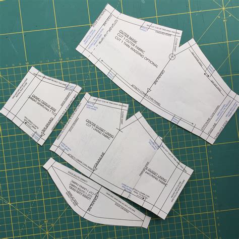 Molded Face Mask Pattern に対する画像結果