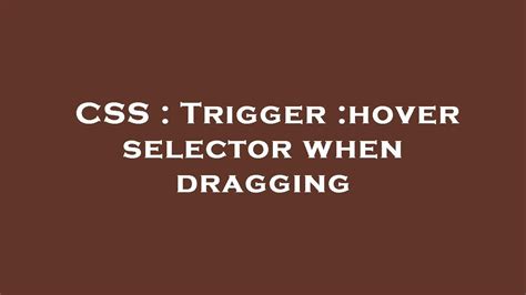 Image result for CSS Hover Selector