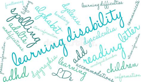 Image result for Learning Disability Words