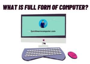 Image result for Full Form of Computer 30