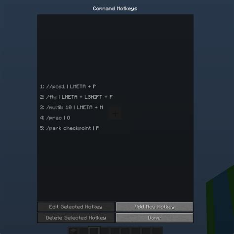 Image result for Minecraft Hotkeys Java