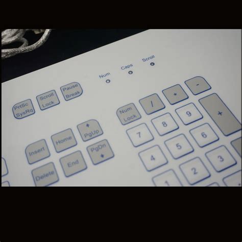 MKC-106-N Professional Omron Micro switch Membrane Keyboard - MATE TECH ...