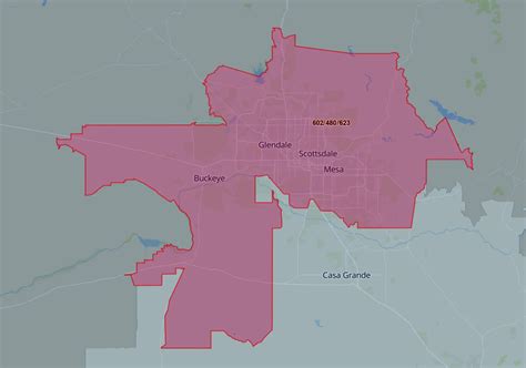 Image result for 480 Area Code