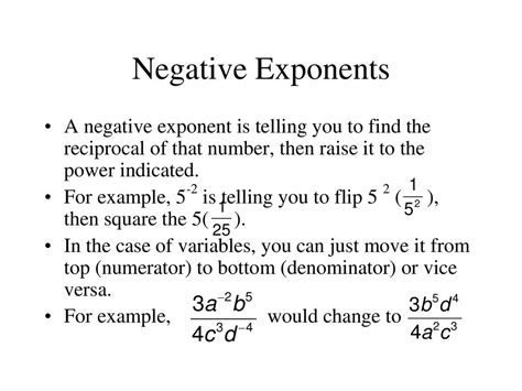 Image result for Convert Negative Exponent