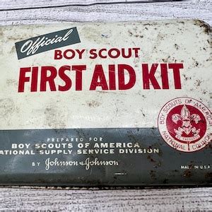 Image result for Boy Scout First Aid Kit