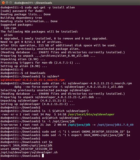 Image result for SQL Developer Ubuntu