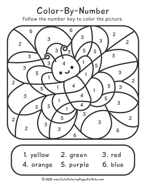 Afbeeldingsresultaten voor Spring Color by Number Worksheets