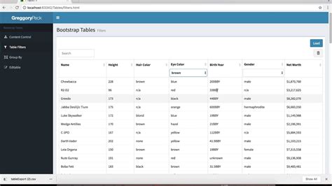 Image result for Table Filter Bootstrap 5 Templates