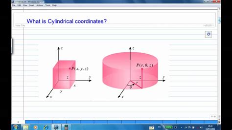 Cylindrical Coordinates に対する画像結果