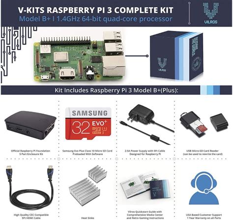 Image result for Raspberry Pi 3 Model B+ Starter Kit