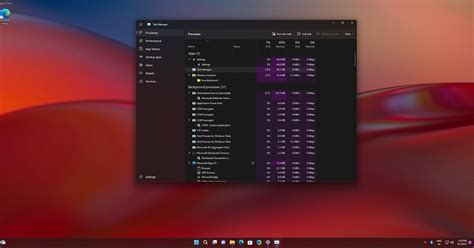 Bildergebnis für Task Manager Windows 11 Dark Mode