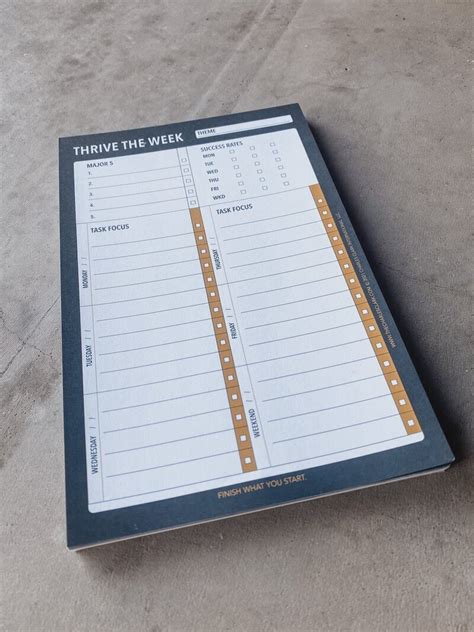 Image result for Week Notepad