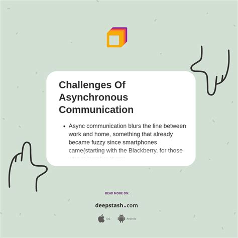 Image result for Asynchronous Communication Challenges