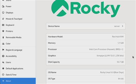 Toradh íomhá ar Gnome Linux GUI