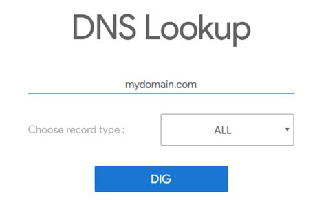 Tool to Check DNS Records に対する画像結果