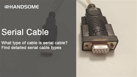 Image result for Serial Cable Types