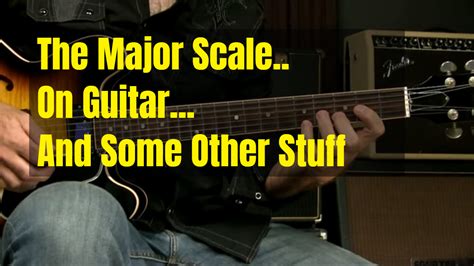 Image result for Major Scale Guitar Lesson