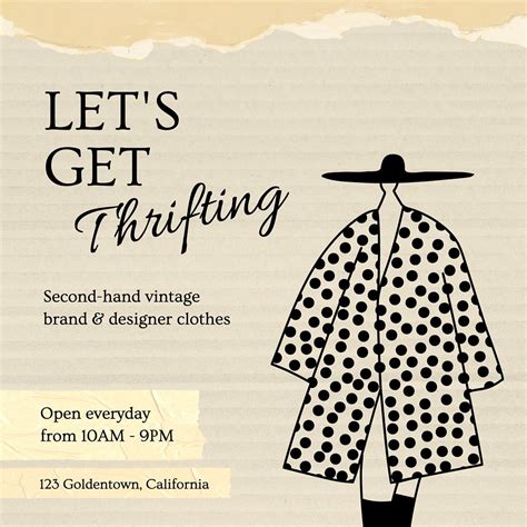 Thrift Session Instagram Post Advert に対する画像結果