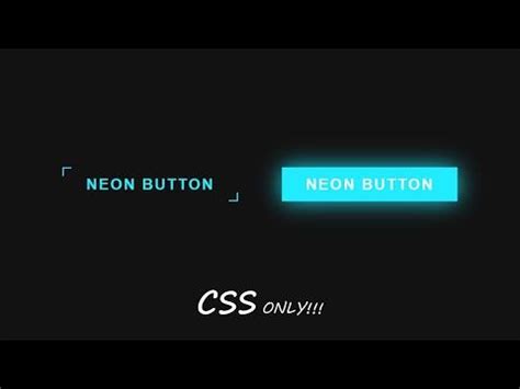 Image result for Button Design CSS Neon