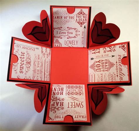Afbeeldingsresultaten voor Valentine's Exploding Box