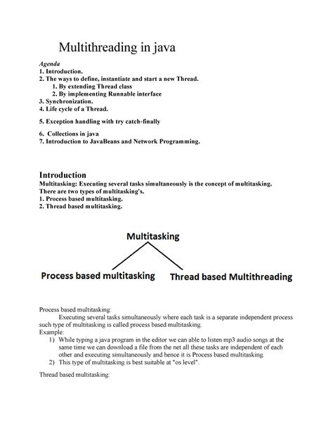Afbeeldingsresultaten voor Flowchart of Multithreading
