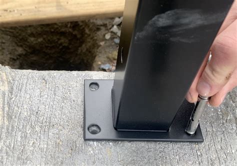 Image result for How to Anchor Handrail into Concrete
