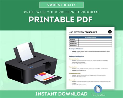 Example Transcript of Job Interview に対する画像結果